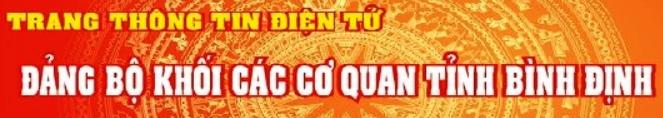 Trang thông tin Đảng bộ Khối Các cơ quan tỉnh