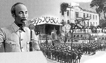 Bác Hồ đọc Tuyên ngôn Độc lập tại Quảng trường Ba Đình ngày 2/9/1945. Ảnh: Tuyengiao.vn