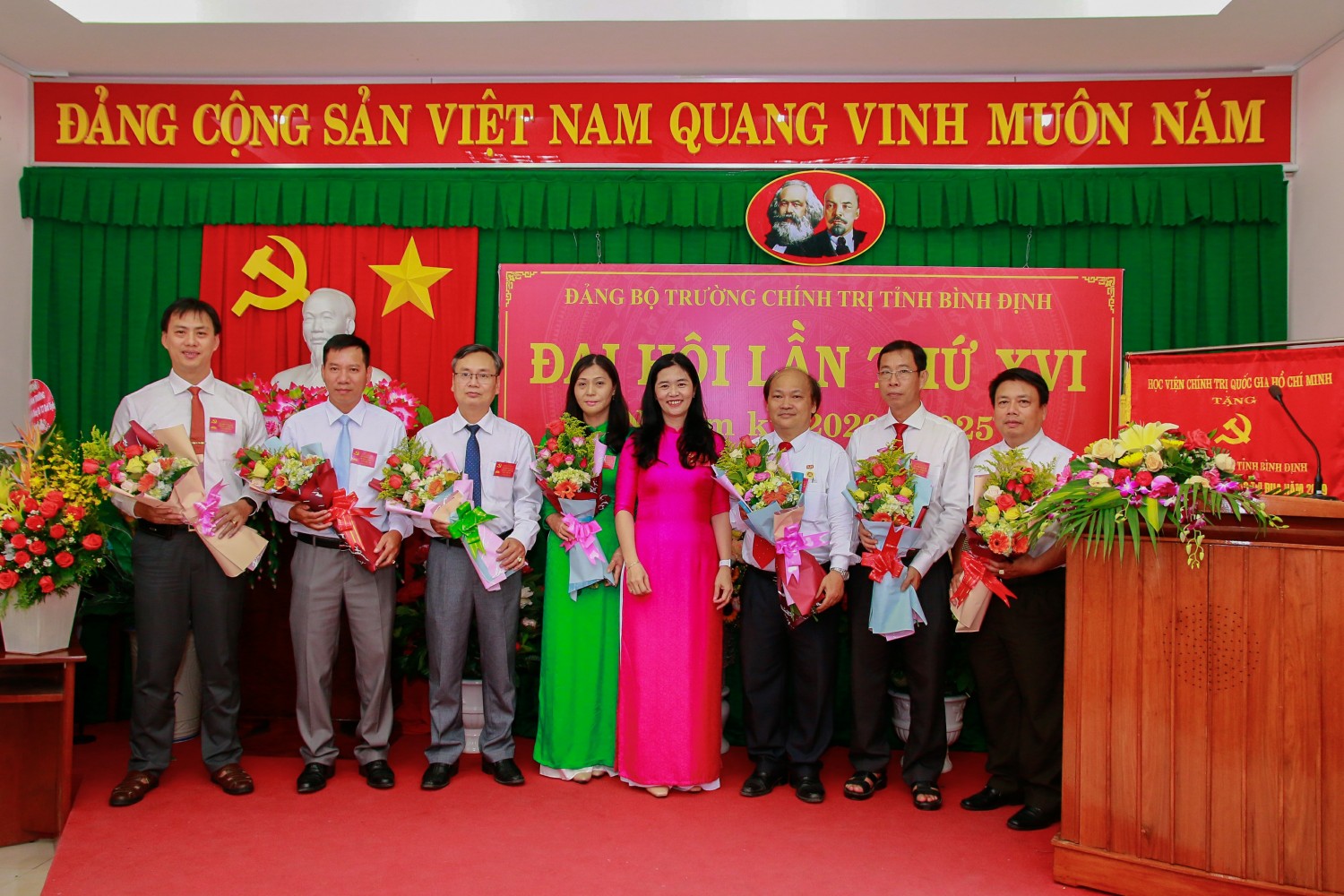 BCH Đảng bộ Trường nhiệm kỳ 2020 - 2025