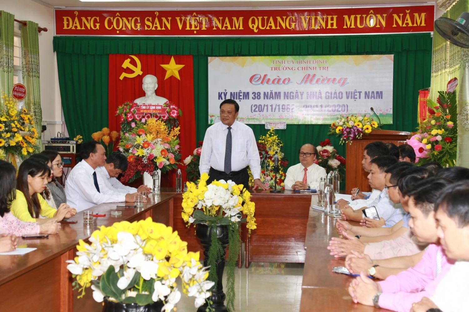 Đ/c Lê Kim Toàn phát biểu