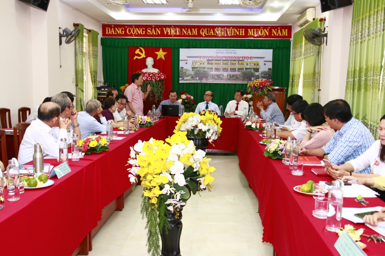 đc Cảnh Huệ phát biểu