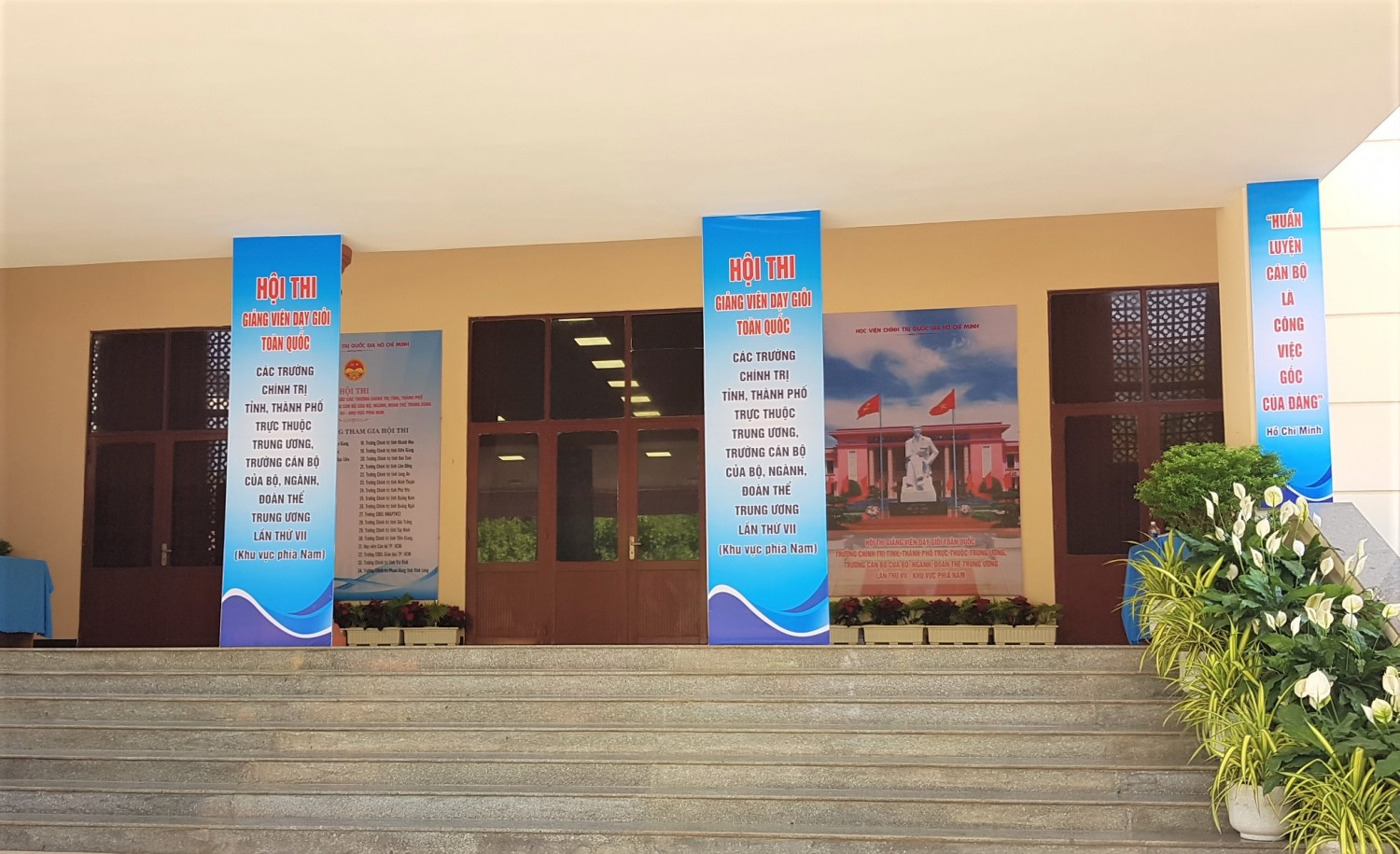 Công tác chuẩn bị cho Hội thi của Trường Chính trị tỉnh Bà Rịa - Vũng Tàu