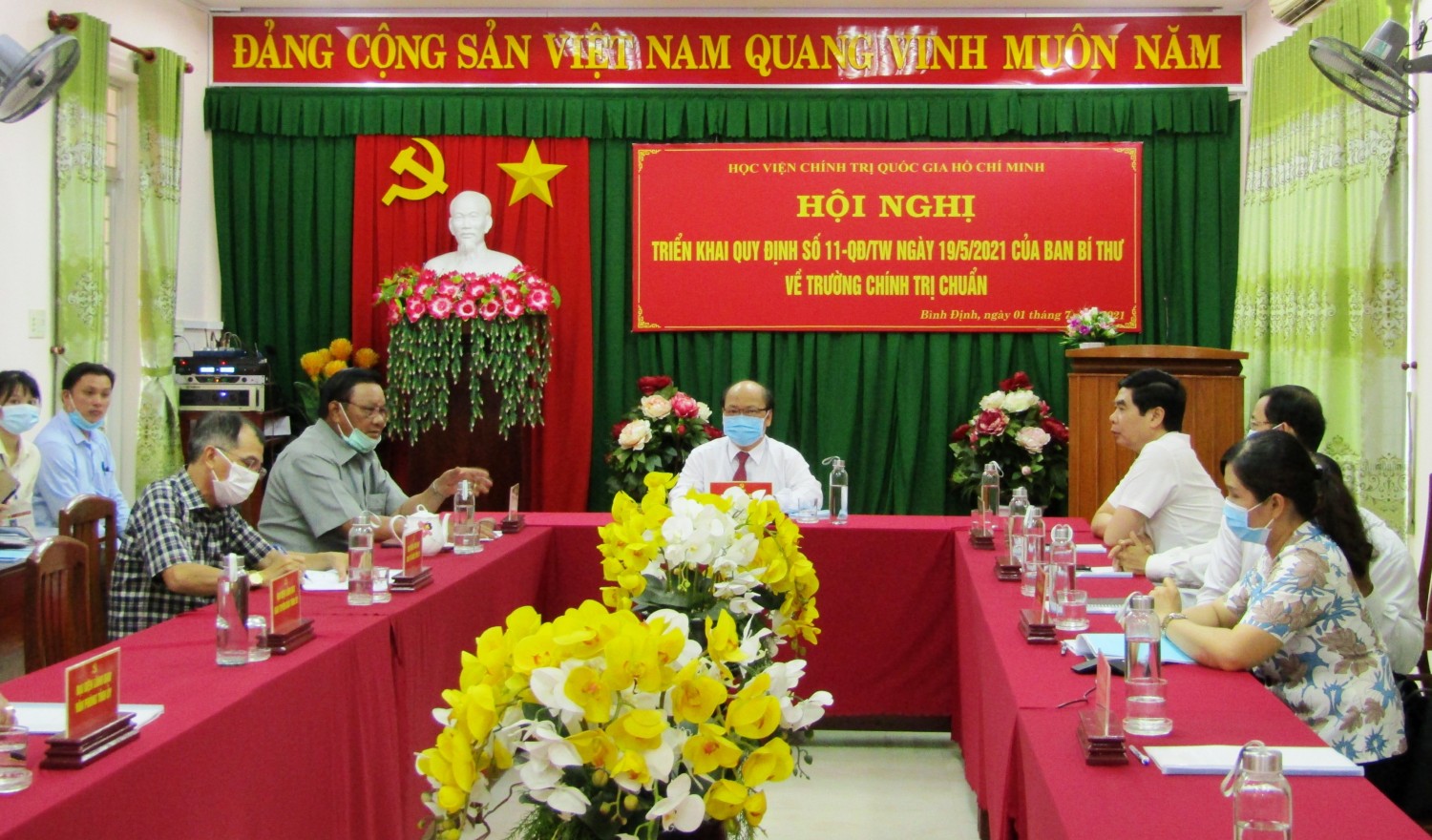 Đc Lê Kim Toàn phát biểu