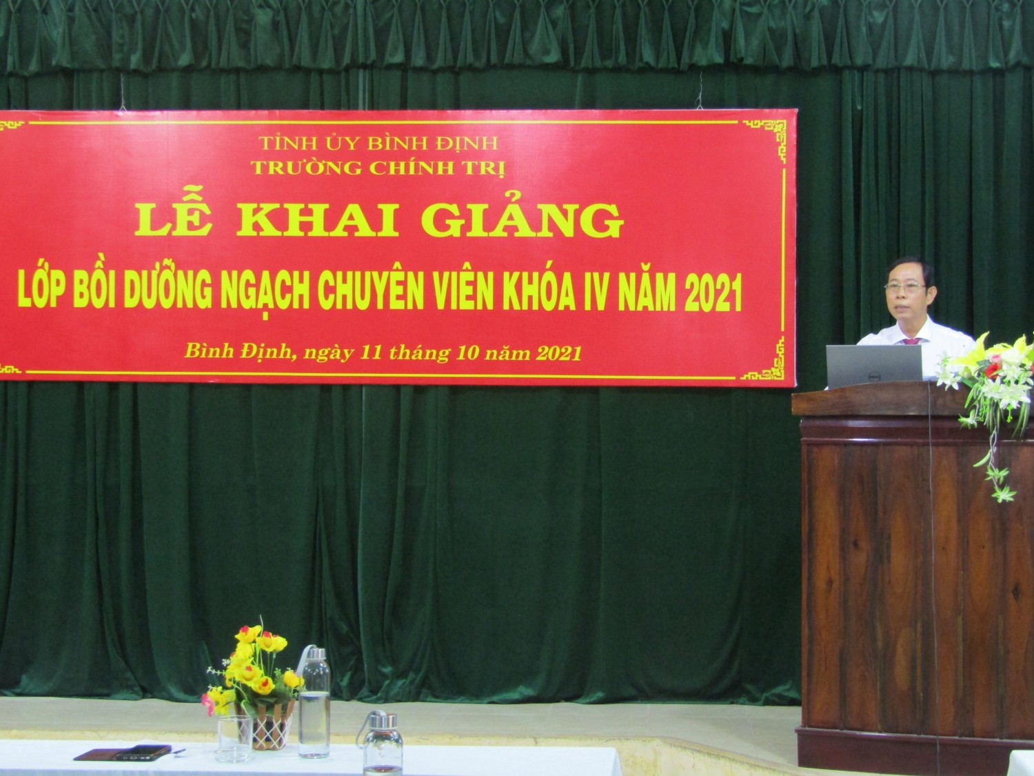 Khai giảng Lớp Bồi dưỡng ngạch chuyên viên khóa IV năm 2021